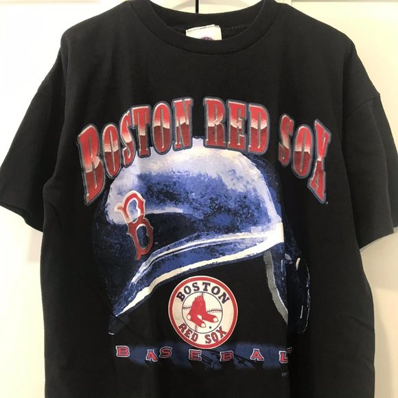 Vintage 1990's Hank Aaron Original Boston Red Sox T-Shirt - Picture 2 of 4